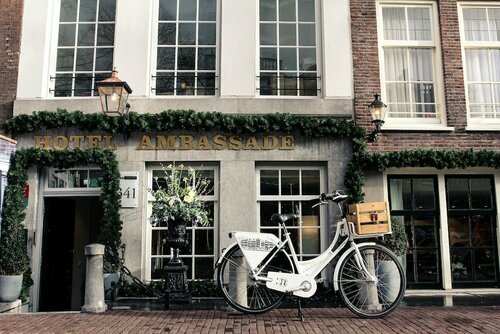 Внешний вид отеля Ambassade Hotel в Амстердаме, фото 4