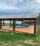 Тенты и мягкие окна ПВХ (Zarechnaya Microdistrict, Shosseynaya Street, 9Б), frame and awning structures