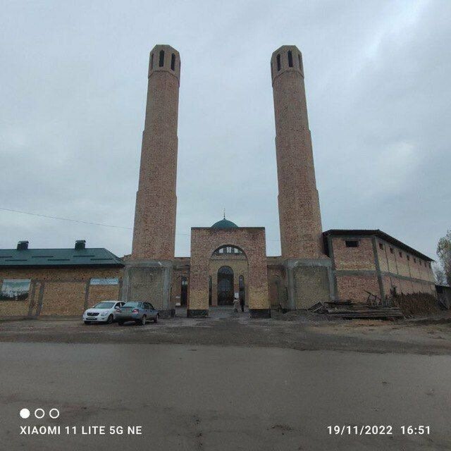 Mosque Polvonko'l Jome Mosque, Andijan Province, photo