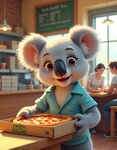 Koala (Moscow, Yuzhniy Administrative Okrug, Chertanovo Severnoye District, Severnoye Chertanovo Microdistrict, 1А), pizzeria