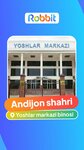 Robbit Andijan branch (Choʻlpon shoh koʻchasi, 187), educational center