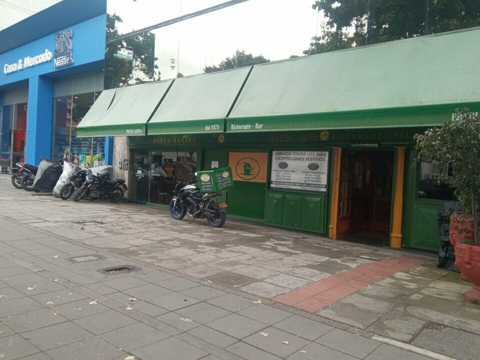 Bar, pub Pasta Savina, Bogota, photo