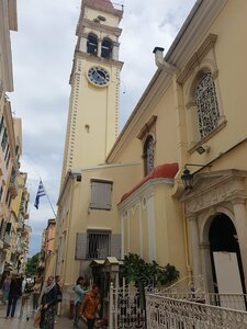 The Church of St. Spyridon (Ionian Islands, Kerkira), orthodox church