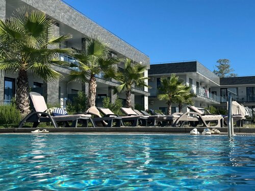 Внешний вид отеля Costa d’Ora в Гагрском районе, фото 1