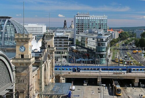 Внешний вид отеля Occidental Dresden Newa в Дрездене, фото 3