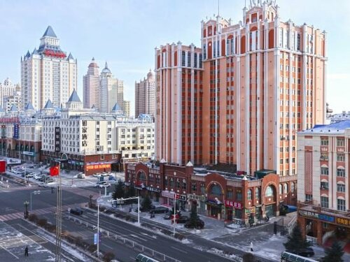 Гостиница Manzhouli Dingtai Business Hotel в Забайкальске