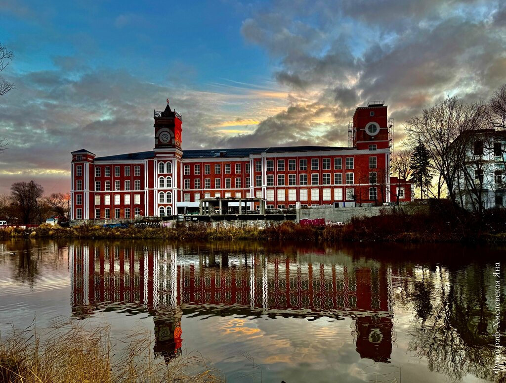Landmark, attraction Прядильно-ткацкая фабрика братьев Хлудовых, Egorievsk, photo