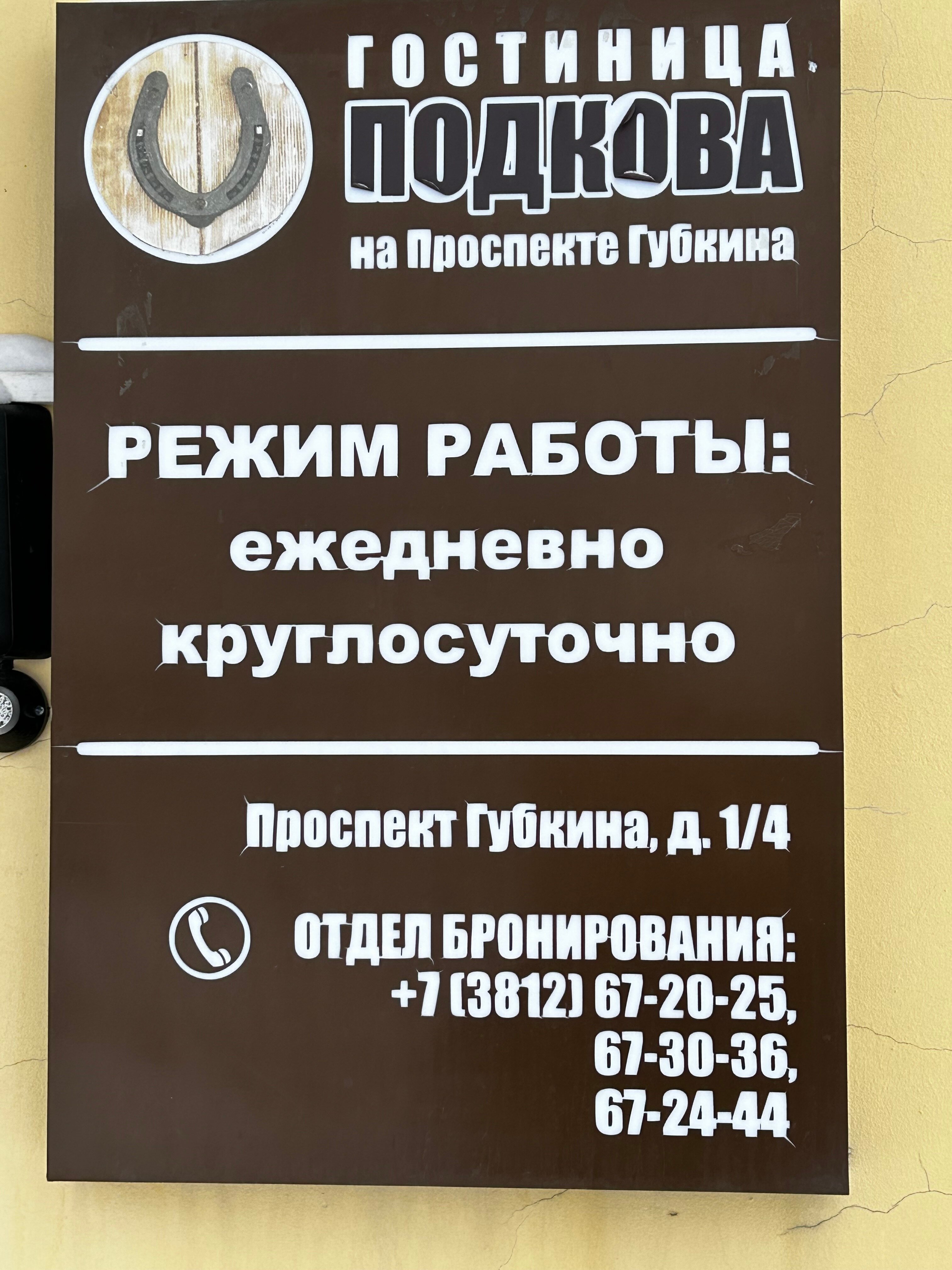 Фото Подкова на проспекте Губкина 1/4