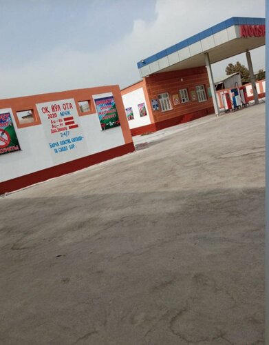 Gas station Oqyoʻlota, Andijan Province, photo