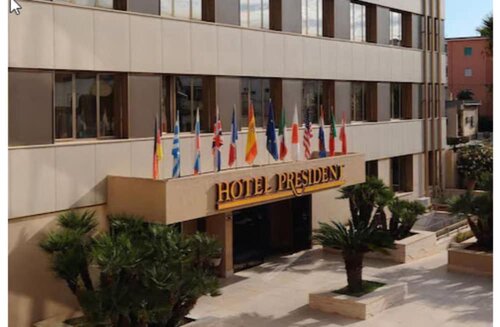 Внешний вид отеля Hotel President в Марсале, фото 4