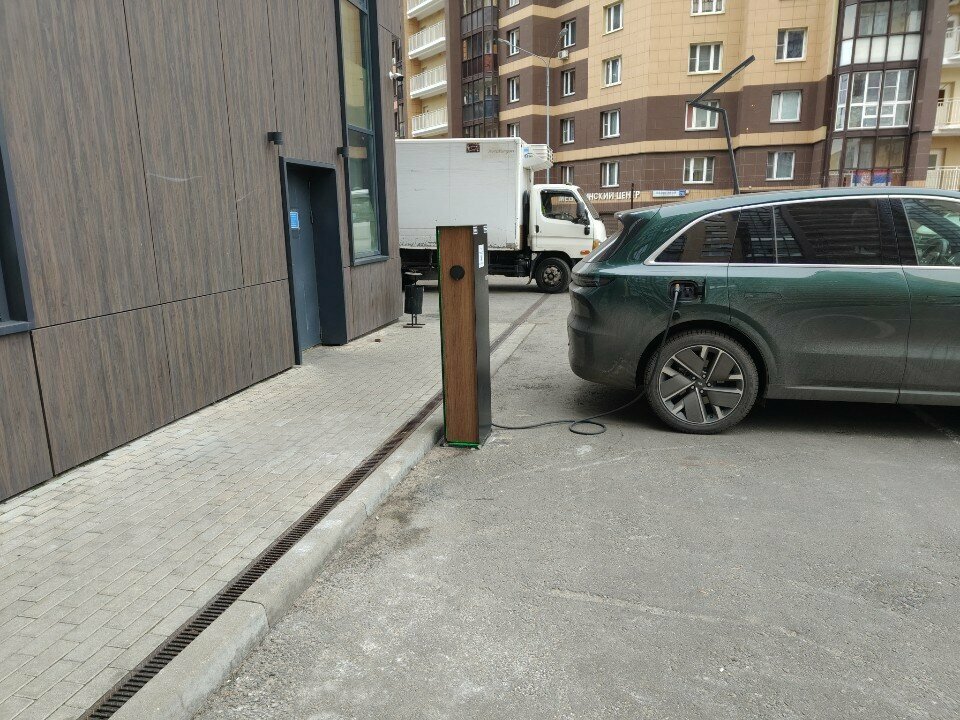 Electric car charging station Touch, Reutov, photo