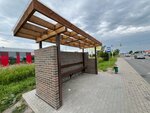 СНТ Дельфин (Kaliningrad Region, Guryevskiy munitsipalny okrug, Shosseynoye Village, Kaliningradskoye shosse) ، توقف وسائل النقل العام