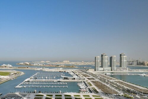 Внешний вид отеля Dubai Marriott Harbour Hotel & Suites в Мерсе Дубае, фото 5