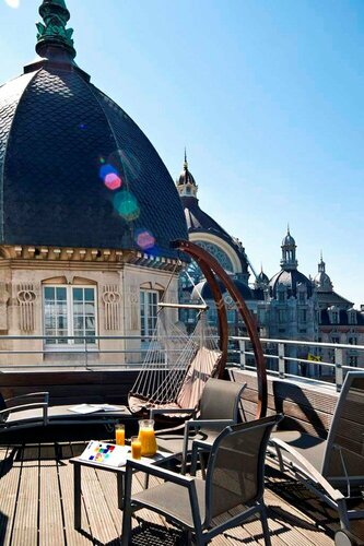 Внешний вид отеля Park Inn by Radisson Antwerp City Centre в Антверпене, фото 5