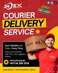 24Ex Delivery Service LLC (310/2, Sheikh Mohammed Bin Rashid Al Maktoum Road, Al Zorah, Zorah Sector, Ajman), courier services
