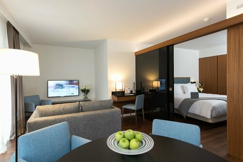 Внешний вид отеля Fraser Suites Geneva в Женеве, фото 2
