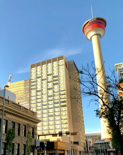 Внешний вид отеля Calgary Marriott Downtown Hotel в Калгарях, фото 1