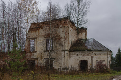 Iglesia ortodoxa Tserkov Ikony Bozhiyey Materi Vladimirskaya V Pochenge, , foto