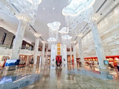 Внешний вид отеля Guangzhou Baiyun International Convention Center в Гуанчжоу, фото 2