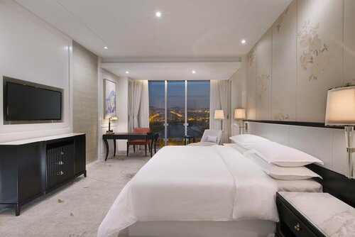 Внешний вид отеля Sheraton Qingdao Licang Hotel в Циндао, фото 3