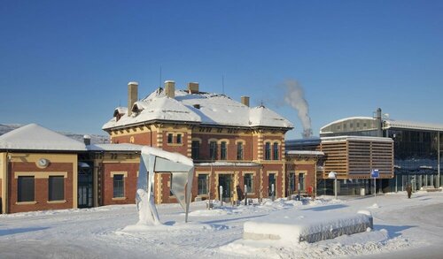 Хостел Lillehammer Station Hotel & Hostel в Оппланне