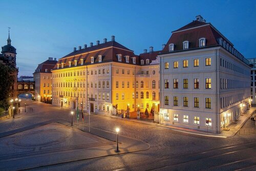 Внешний вид отеля Hotel Taschenbergpalais Kempinski Dresden в Дрездене, фото 4