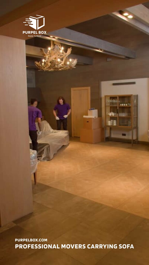 Moving company Purple Box, Dubai, photo