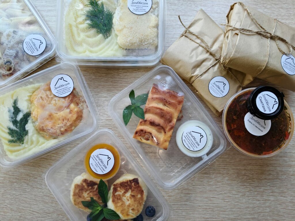 Food and lunch delivery DomObedov, Tula, photo