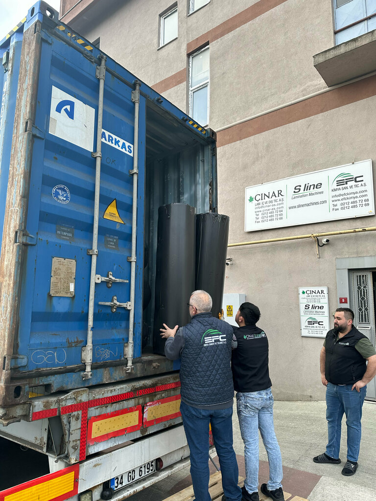 Technical textile Cinar Lamination, Istanbul, photo