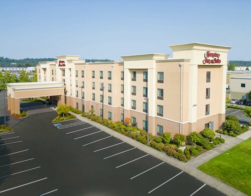 Внешний вид отеля Hampton Inn & Suites Seattle/Kent, Wa в Кенте, фото 3