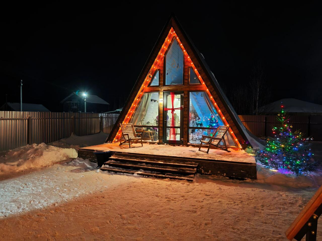 Фото A-frame