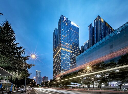 Внешний вид отеля The Ritz-Carlton, Chengdu в Чэнду, фото 2