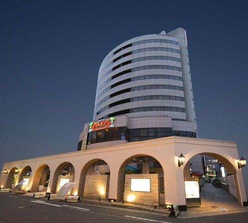 Внешний вид отеля Hotel Alps в Осаке, фото 1