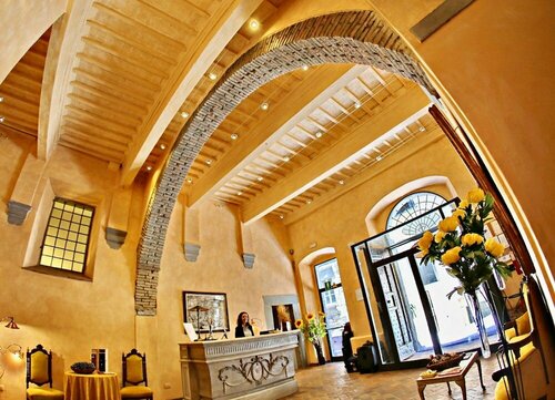 Внешний вид отеля Hotel Italia в Кортоне, фото 2