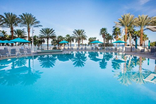 Внешний вид отеля Wyndham Grand Clearwater Beach в Клеруотере, фото 5