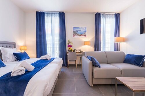 Внешний вид отеля Hotel Nice Azur Riviera в Ницце, фото 3