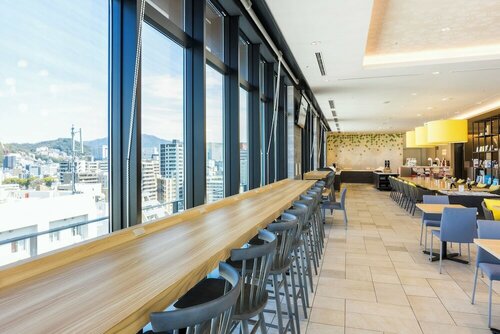 Внешний вид отеля Hotel Intergate Hiroshima в Хиросиме, фото 3