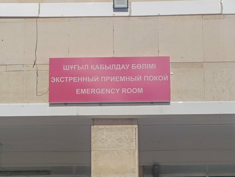 Department of the hospital Emergency Reception Department, Astana, photo
