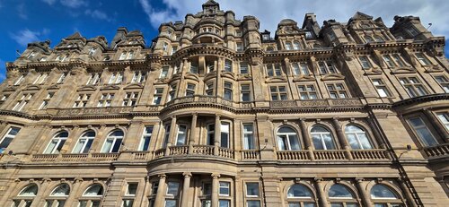 Внешний вид отеля The Balmoral в Эдинбурге, фото 5