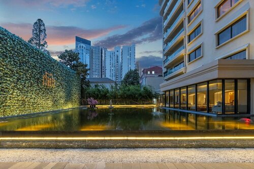Внешний вид отеля Metropolo Classiq Dahua Hotel Shanghai Jing‘an в Чаннине, фото 2