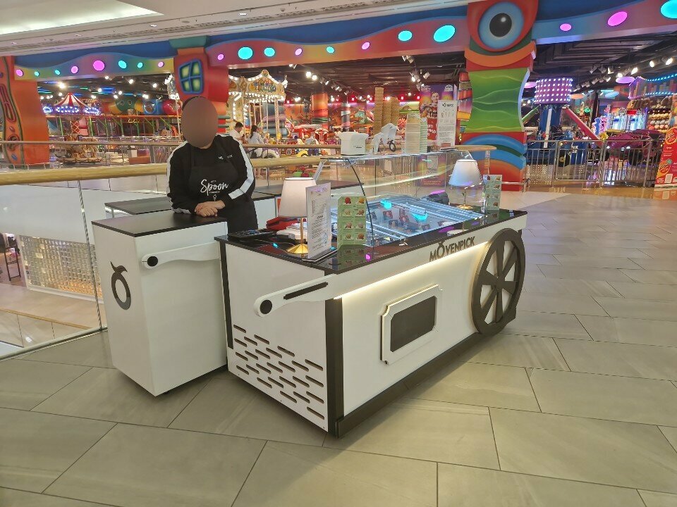 Ice cream Movenpick, Almaty, photo