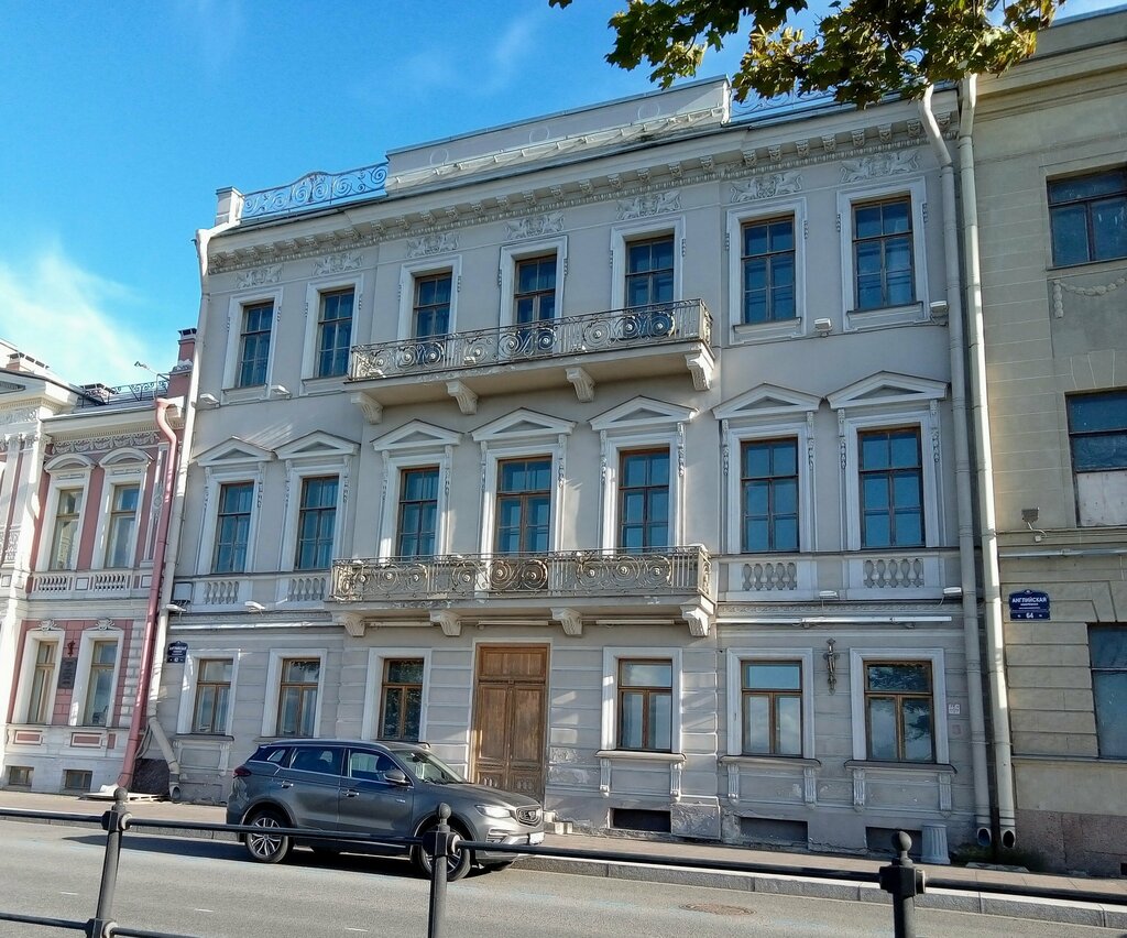 Landmark, attraction Особняк М.Н. Челищева - Дом И.Л. и И.Л. Варшавских, Saint Petersburg, photo