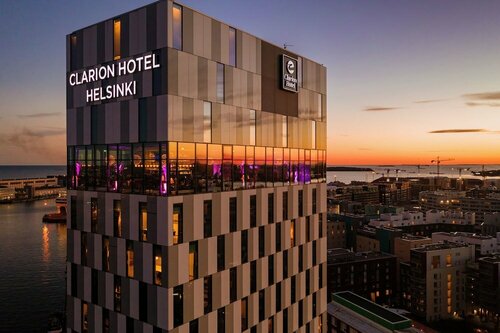 Внешний вид отеля Clarion Hotel Helsinki в Хельсинки, фото 1