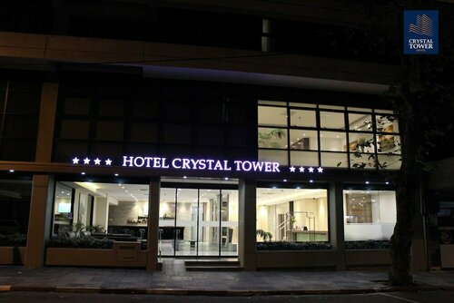 Внешний вид отеля Crystal Tower Hotel в Монтевидео, фото 1
