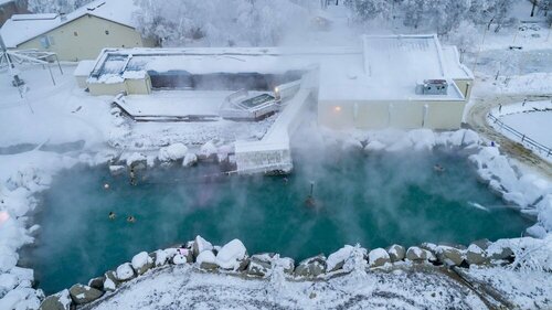 Гостиница Chena Hot Springs Resort в Штате Аляска