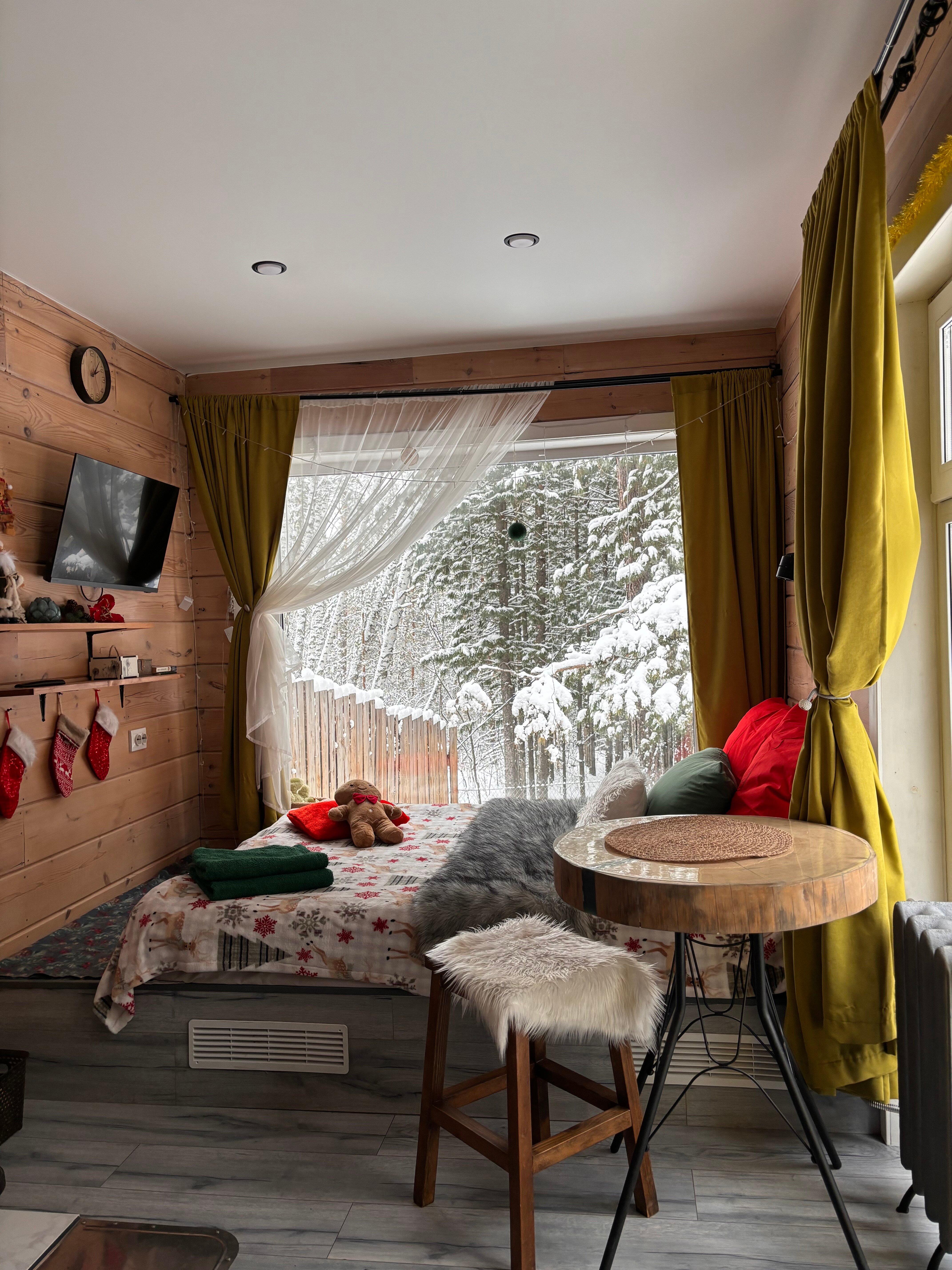 Фото Домики в лесу