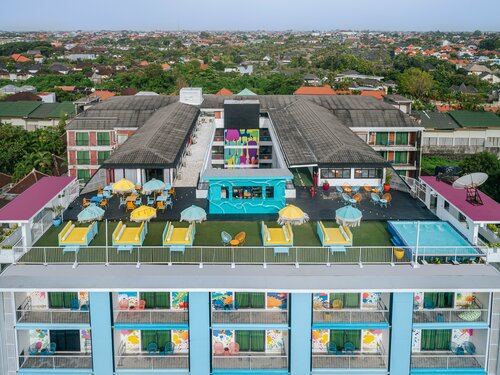 Внешний вид отеля Viva Dash Hotel Seminyak в Керобокане Келоде, фото 2