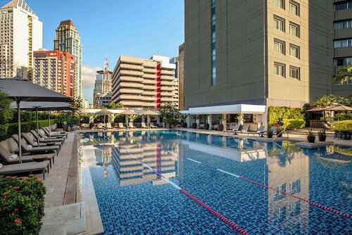 Внешний вид отеля Makati Shangri-La Manila в Макати, фото 3