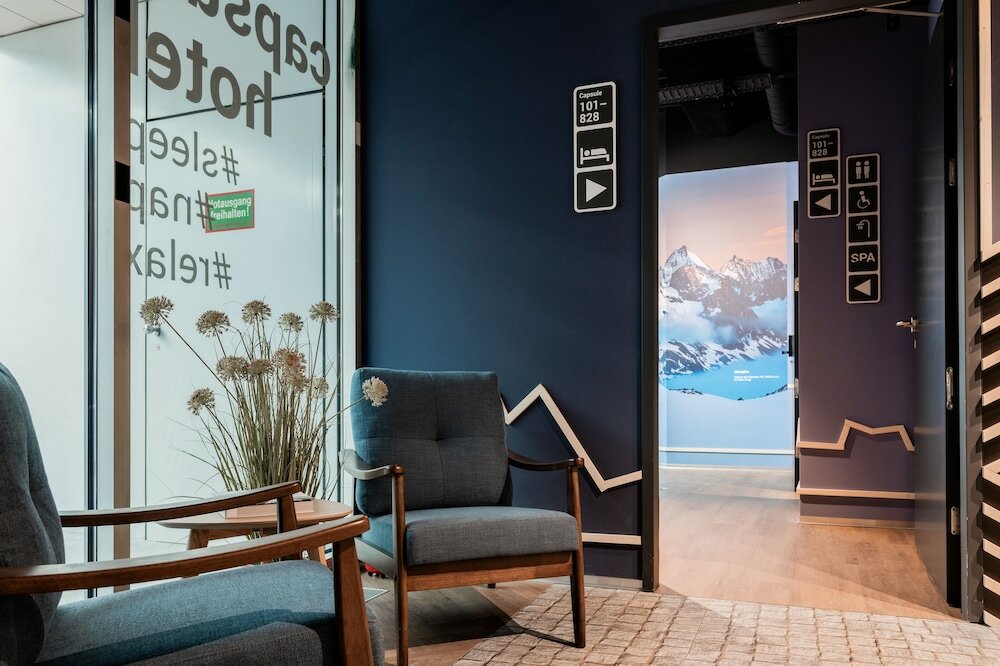 Фото Capsule Hotel - Alpine Garden Zurich Airport