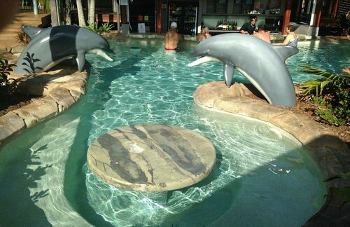 Гостиница Blue Dolphin Holiday Resort - Campground в Ямбе